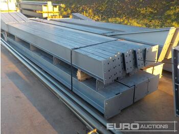 Obytný kontajner Unused Steel Frame Building 100' x 40' x 19'6". 5x 20' Bays, 12x Stanchions, 12x Rafters, 2x Roof Brace Bars, 2x Side Brace Bars, Purlin Cleats to suit Fibre Cement or Steel Roof Sheets: obrázok 1