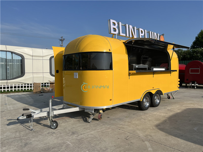 Huanmai Airstream Remorque Food Truck,Catering Trailer,Mobile Food Trailers - Predajná príves: obrázok 5