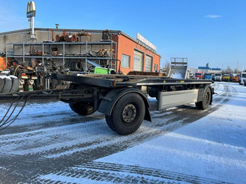 Hüffermann 2-achs Abrollanhänger HAR 18.67 Containeranhänge - Hákový/ Ramenový nosič přívěs: obrázok 1