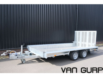 Vlemmix Machinetransporter 3500KG 400*180 2X AS 1800KG ALUMINIUM - Plošinový/ Valníkový príves: obrázok 1
