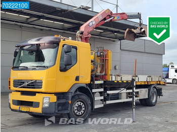 Volvo FE 280 4X2 NL-Truck HMF1113 K1 Kran Crane H.T.S. cable Euro 5 - Hákový nosič kontajnerov: obrázok 1
