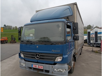 Mercedes-Benz Atego2 822  4x2L Klima, Luftgef.,AHK,Spoiler,TÜV  - Plachtové nákladné vozidlo: obrázok 3