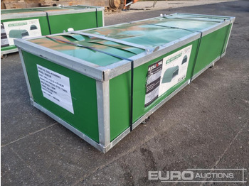  Unused 6m x 9m PVC Storage Tent in White - Obytný kontajner: obrázok 1