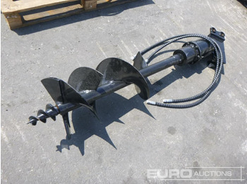  Unused T300 Earth Auger to suit Mini Excavator - Vrták: obrázok 1