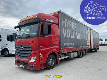 Plachtové nákladné vozidlo MERCEDES-BENZ Actros 2648