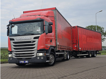 Plachtové nákladné vozidlo SCANIA G 410