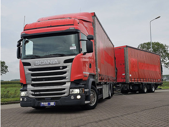 Plachtové nákladné vozidlo SCANIA R 450