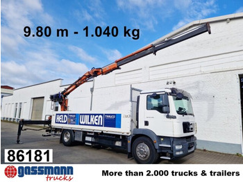 Valníkový/ Plošinový nákladný automobil MAN TGM 18.340