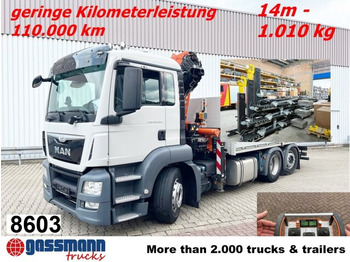 Hákový nosič kontajnerov MAN TGS 26.360