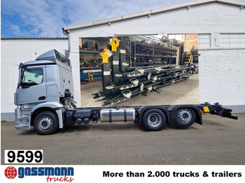 Hákový nosič kontajnerov MERCEDES-BENZ Actros 2553