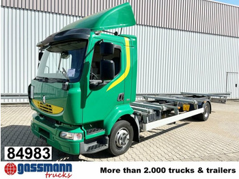 Kontejnérový podvozek/ Výměnná nástavba RENAULT Midlum 220