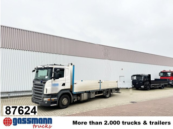 Valníkový/ Plošinový nákladný automobil SCANIA R 380