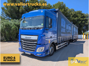 Plachtové nákladné vozidlo DAF XF 460