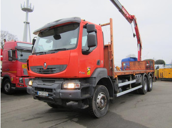Valníkový/ Plošinový nákladný automobil RENAULT Kerax 370