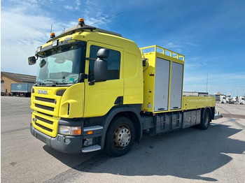 Valníkový/ Plošinový nákladný automobil SCANIA P 400