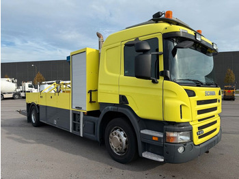 Valníkový/ Plošinový nákladný automobil, Auto s hydraulickou rukou Scania P400 LB 4x2 MLB Euro 5 - 324 tkm.: obrázok 2