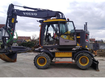 Kolesové rýpadlo VOLVO EWR170E