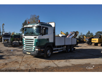 Valníkový/ Plošinový nákladný automobil SCANIA R 480