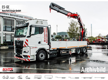 Valníkový/ Plošinový nákladný automobil MAN TGX 26.480