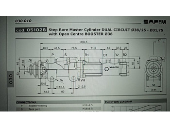 Nový Batožinový traktor pre Batožinový traktor TLD JET16 - brake cylinder: obrázok 5 Nový Batožinový traktor pre Batožinový traktor TLD JET16 - brake cylinder: obrázok 5