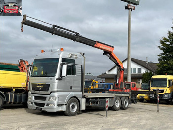 Valníkový/ Plošinový nákladný automobil MAN TGX