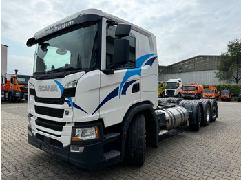 Podvozek s kabinou, Auto s hydraulickou rukou Scania G 410 B8x2*6 NB LNG Fahrgestell Nebenantrieb: obrázok 3