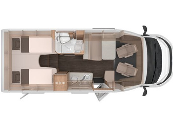Polointegrované obytné auto KNAUS