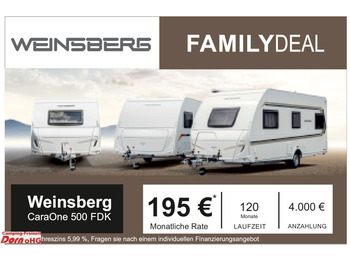Obytný príves WEINSBERG CaraOne 500 FDK