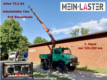 Auto s hydraulickou rukou UNIMOG U1200