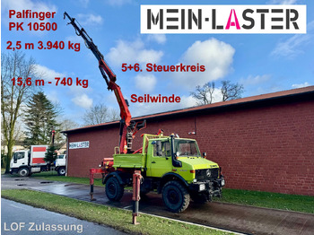 Auto s hydraulickou rukou UNIMOG U1650