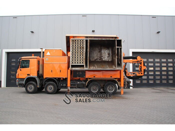 Fekálne vozidlo Mercedes-Benz Actros 4144 RSP 2006 Saugbagger: obrázok 4