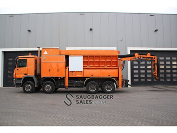 Fekálne vozidlo Mercedes-Benz Actros 4144 RSP 2006 Saugbagger: obrázok 2