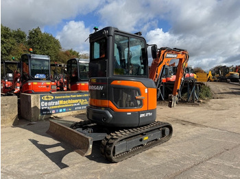 Mini rýpadlo Doosan DX27Z-7: obrázok 3