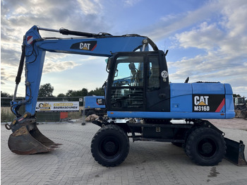 Kolesové rýpadlo CATERPILLAR M316D
