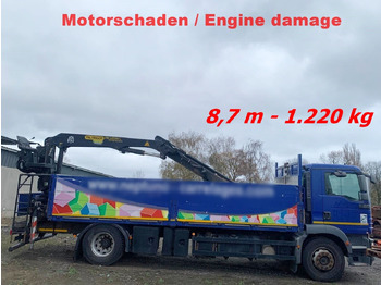 Auto s hydraulickou rukou MAN TGM 18.290
