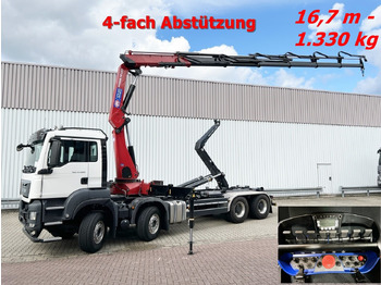 Hákový nosič kontajnerov MAN TGS 35.480