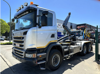 Hákový nosič kontajnerov Scania G450 6x4 HOOKLIFT AJK 20T - 5760mm - 3m90 WB - HUB REDUCTION / STEEL SUSP. - EURO 6 - BE TRUCK: obrázok 3