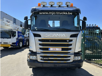 Hákový nosič kontajnerov Scania G450 6x4 HOOKLIFT AJK 20T - 5760mm - 3m90 WB - HUB REDUCTION / STEEL SUSP. - EURO 6 - BE TRUCK: obrázok 2