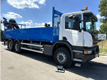 Valníkový/ Plošinový nákladný automobil SCANIA P 410