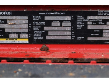 Samohybná plošiny Snorkel SJ3219E Valid inspection, *Guarantee! Electric, 7,: obrázok 4