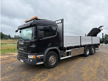 Auto s hydraulickou rukou SCANIA P 320