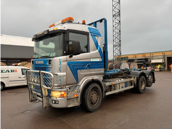 Hákový nosič kontajnerov SCANIA R124