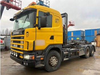 Hákový nosič kontajnerov SCANIA R124