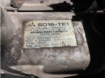 Motor pre Nákladné auto Kobelco Mitsubishi 6D16-TE1 from kobelco crane Fuso motor 142 kW 180PK: obrázok 3 Motor pre Nákladné auto Kobelco Mitsubishi 6D16-TE1 from kobelco crane Fuso motor 142 kW 180PK: obrázok 3