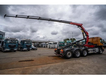 Hákový nosič kontajnerov, Auto s hydraulickou rukou Volvo FMX 430-8x4+HMF 2820/6xhydr.: obrázok 4 Hákový nosič kontajnerov, Auto s hydraulickou rukou Volvo FMX 430-8x4+HMF 2820/6xhydr.: obrázok 4