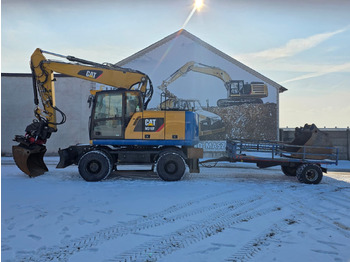 Kolesové rýpadlo CATERPILLAR M318F