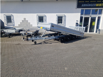 Príves sklápěcí Variant Maschinentransporter 3543 UX Maxi Load LED Tridem Parabelfederung 3500kg: obrázok 3 Príves sklápěcí Variant Maschinentransporter 3543 UX Maxi Load LED Tridem Parabelfederung 3500kg: obrázok 3