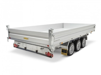 Nový Príves sklápěcí Humbaur 3-Seitenkipper HTK 3500.41 Alu Tridem, 4100 x 2100 x 350 mm, 3,5 to.: obrázok 4