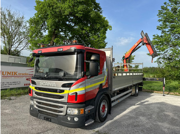 Valníkový/ Plošinový nákladný automobil SCANIA P 410