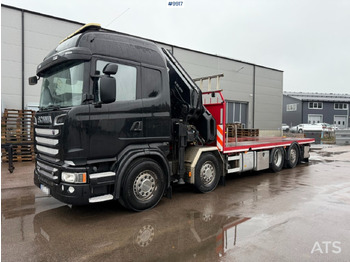 Valníkový/ Plošinový nákladný automobil SCANIA R 520